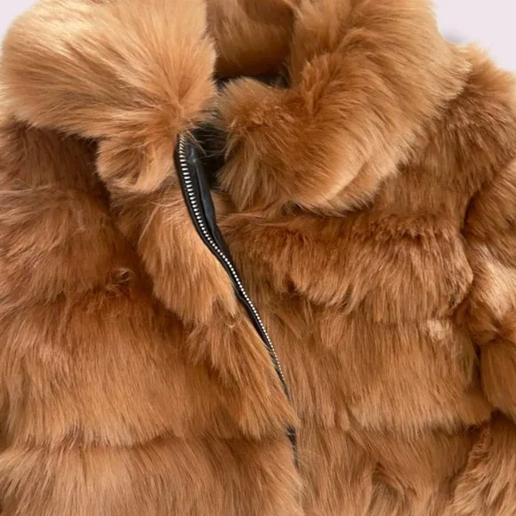 Crop Fur Jacket - Picture 5 of 5